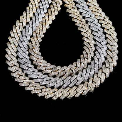 Big Iced-Out 19mm Cuban Chain